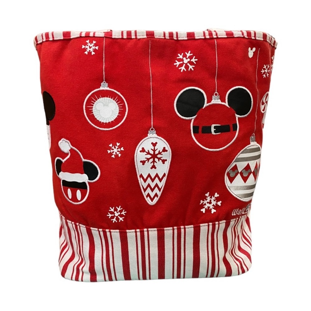 Disney Christmas Mickey Mouse Tote Babe EUC
